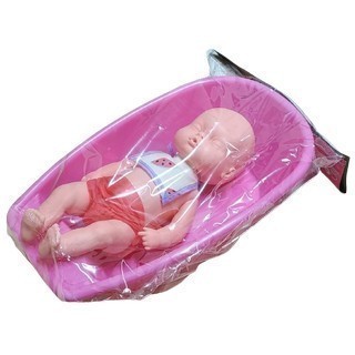 Bebe con bañera 38cm. NO.9674