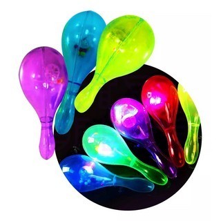 Maraca luminosa 16cm. YJ0368 ( 20% Dto x 12u. )