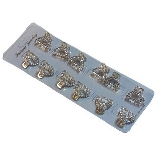 Broche strass x 12u. HB104775