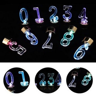 Vela numero led NC5496 ( 20% Dto x 12u. )