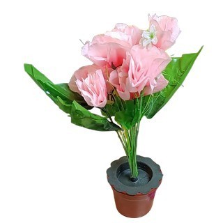 Maceta con flores x 40cm. MA8731
